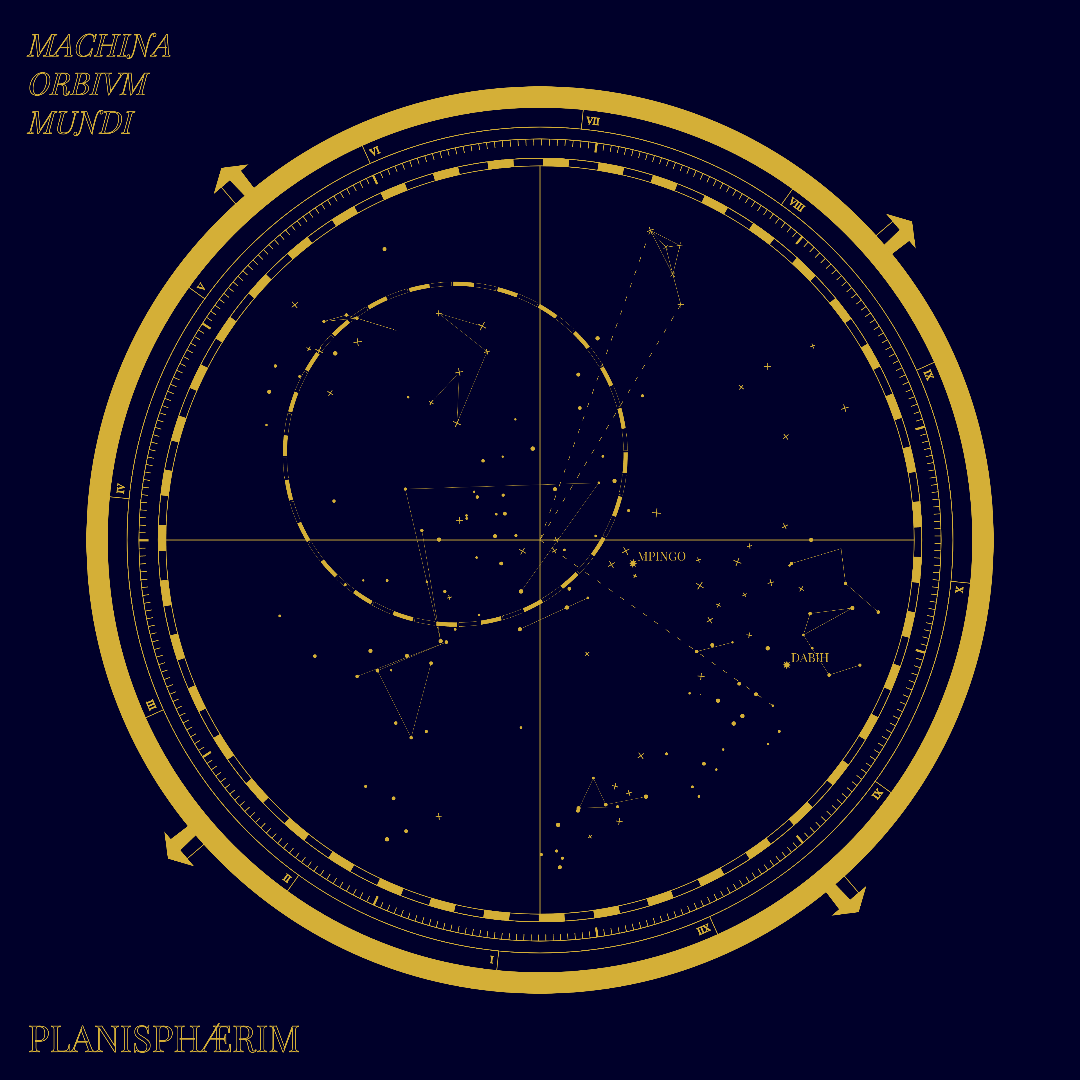 A Fictional Map Of Constellations #81 static NFT preview