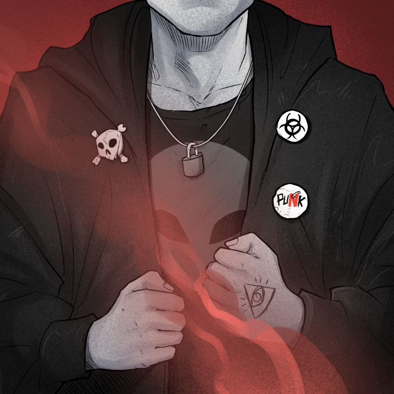 PUNX NOT DEAD #48 static token preview