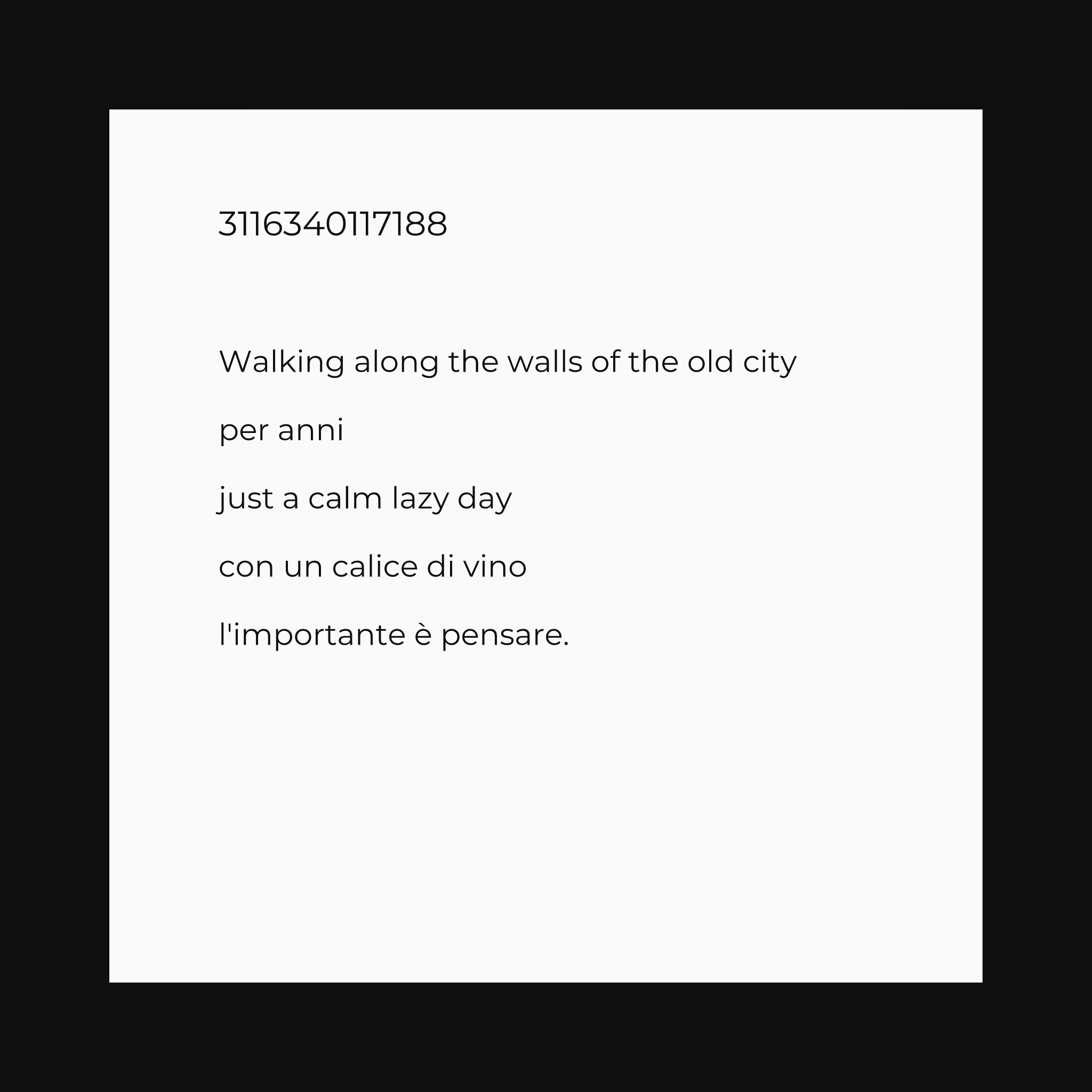 engoesback #29 static token preview