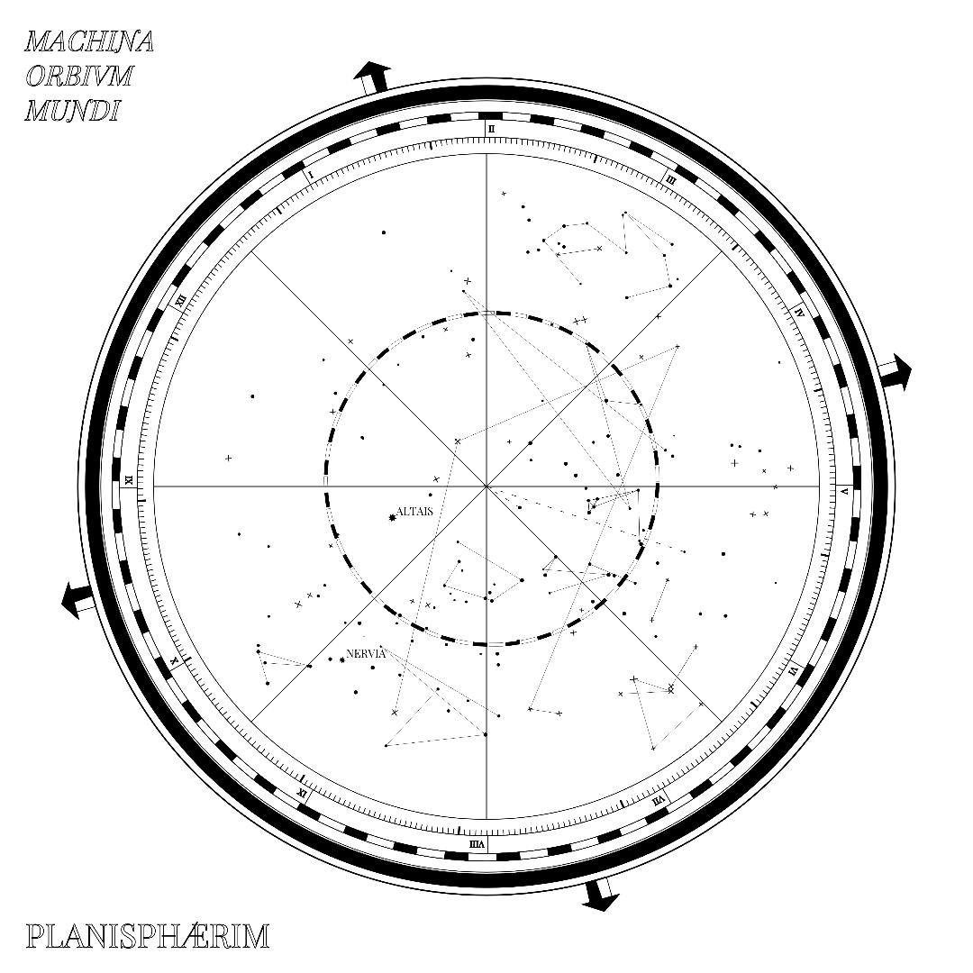 A Fictional Map Of Constellations #43 static NFT preview