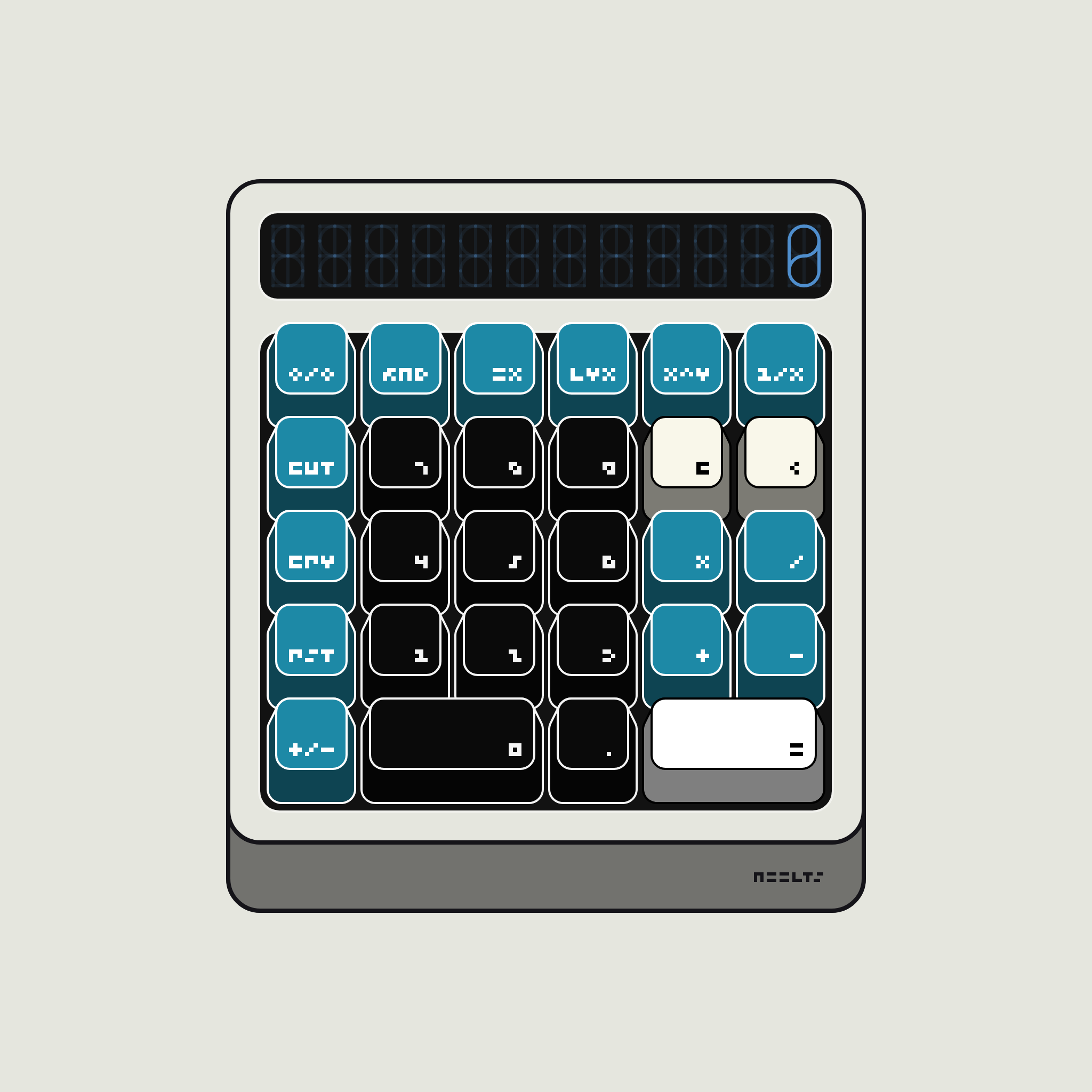 Tiny Devices #A: Calculator #6 static NFT preview