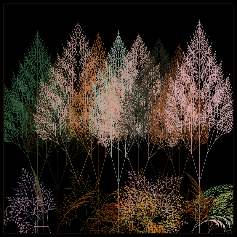 Fractal Forest #129 static token preview