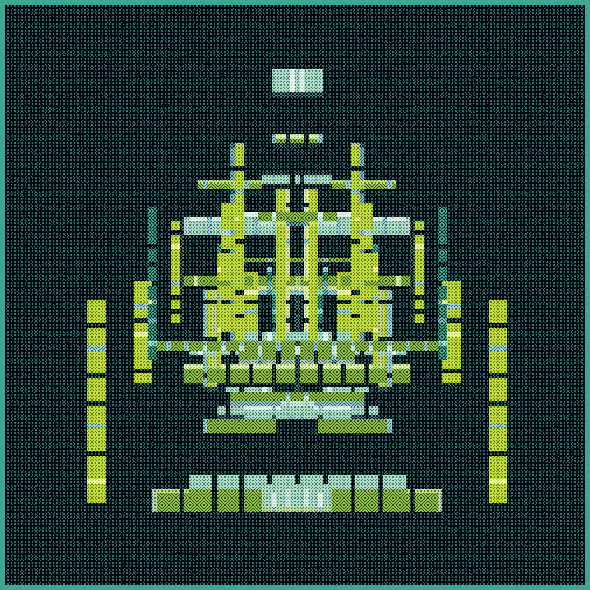 Eroded Structures #55 static NFT preview