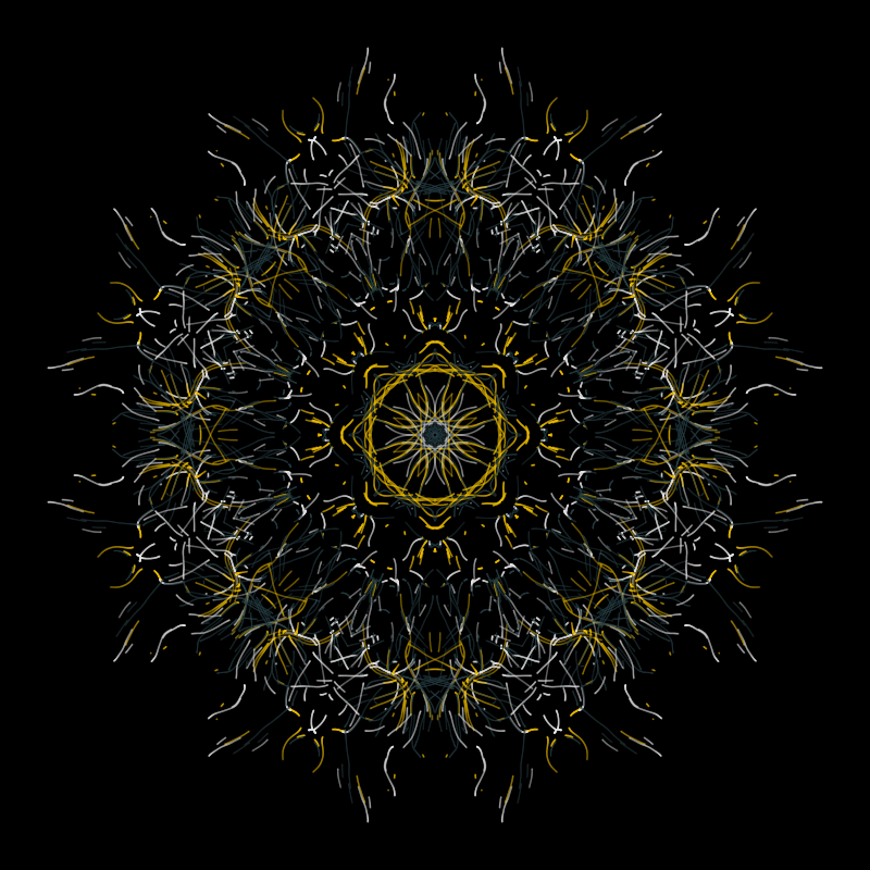 the thread in the pattern #75 static NFT preview