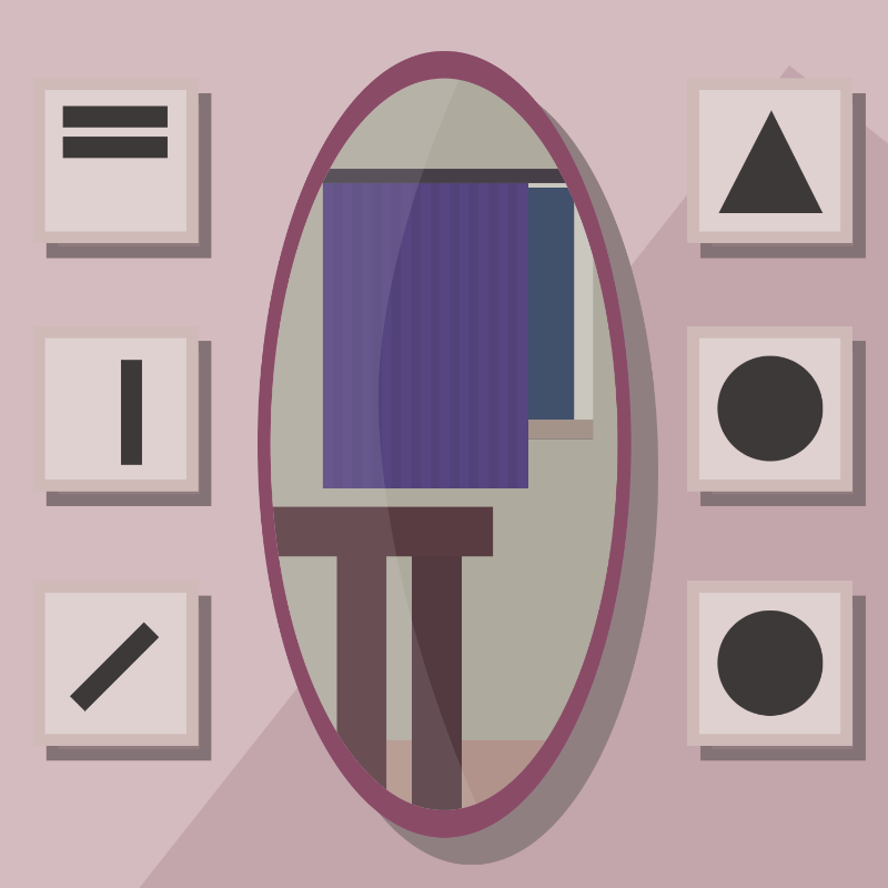 A moon in\and the mirror. #8 static NFT preview