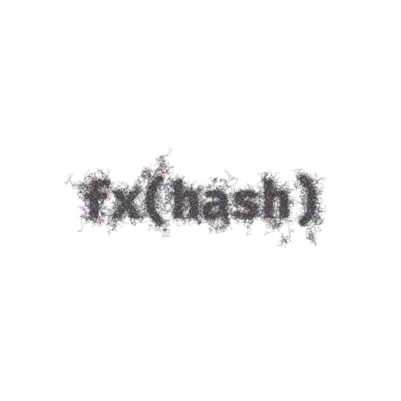 FXHASH Generative Logo #878 static token preview