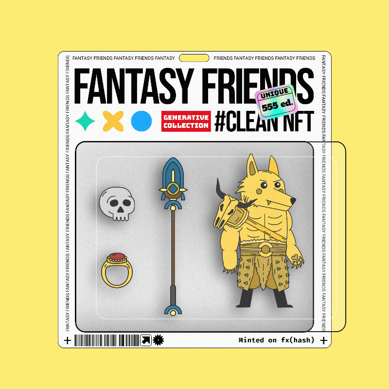 Fantasy Friends #103 static token preview