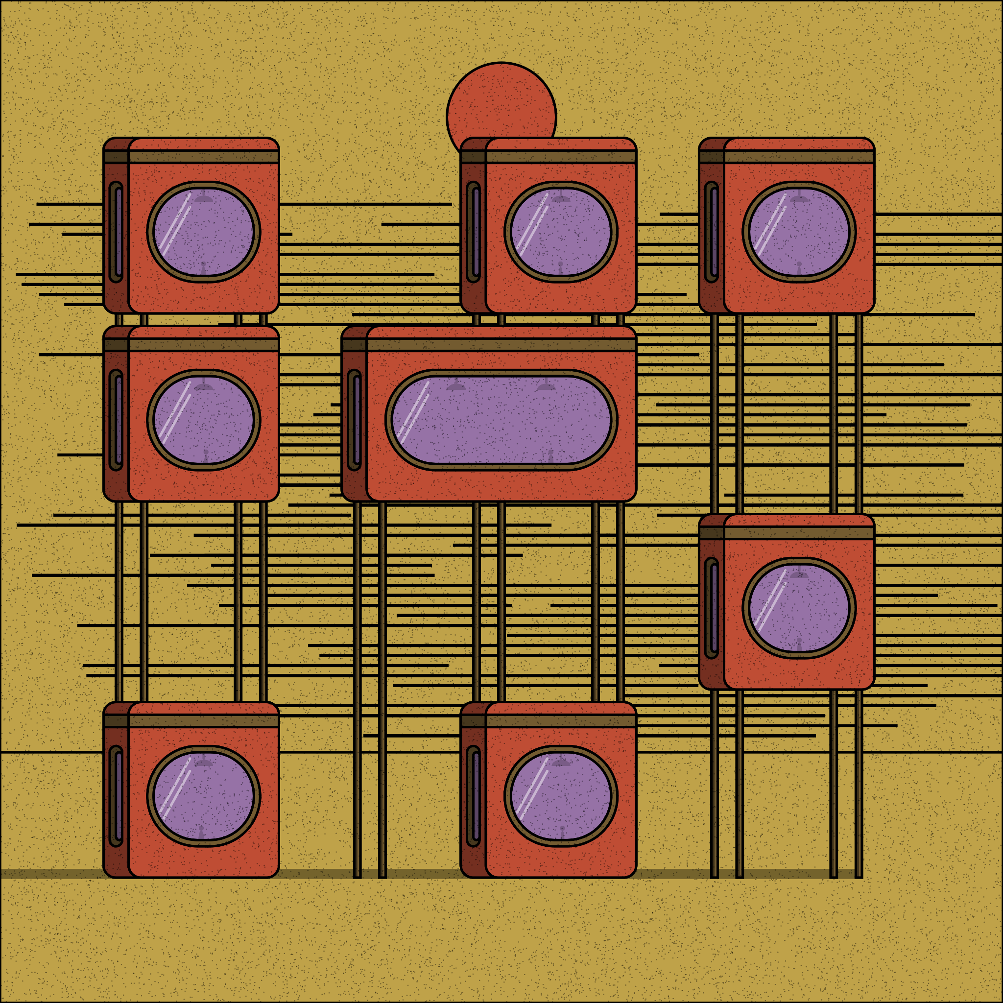 Shapes of the civilization #115 static NFT preview