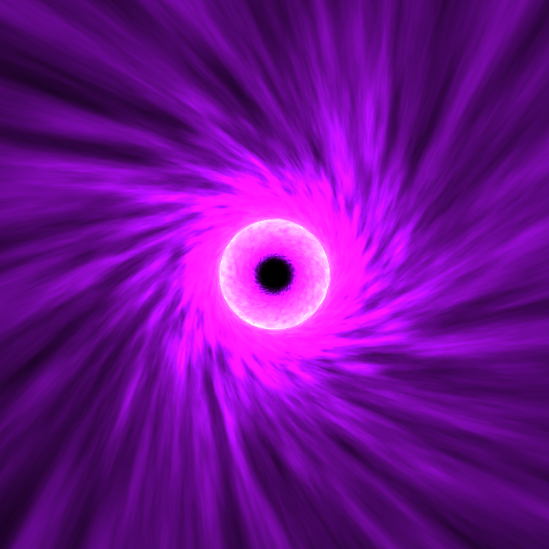 Rotating Black Hole #7 static token preview
