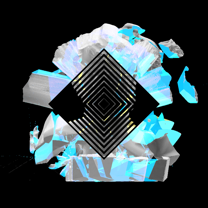Exploding headz #31 static NFT preview