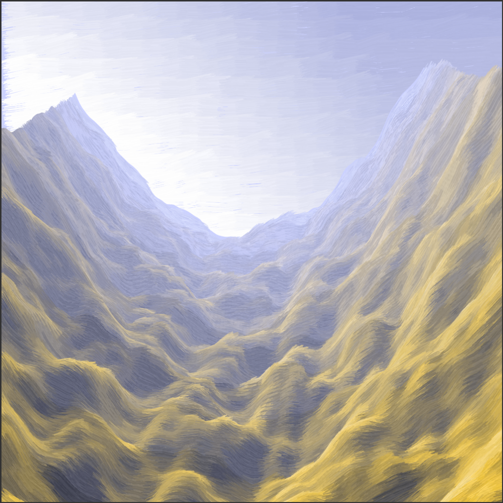 Lush Fields #56 static NFT preview