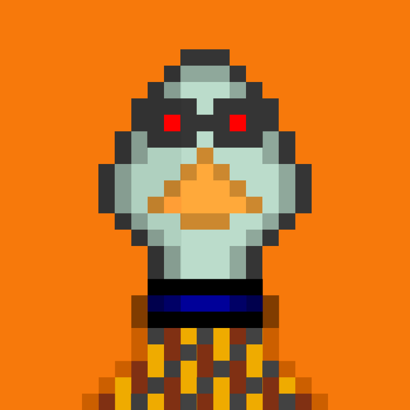 Morixels Goose #790 static NFT preview