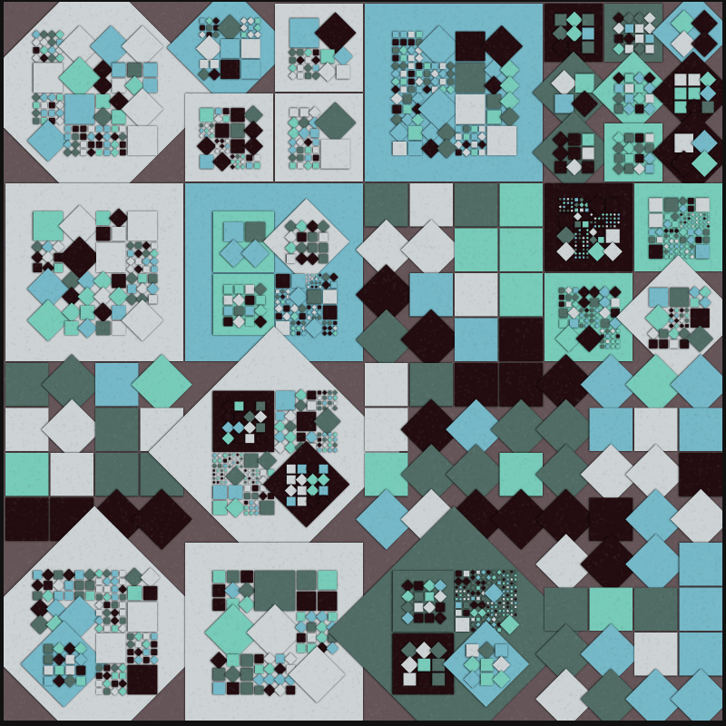 Square pattern v1 #10 static token preview