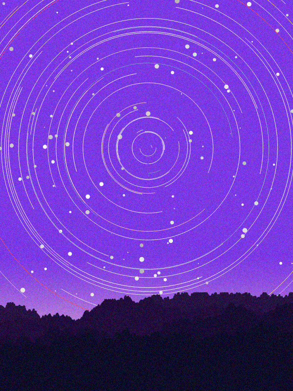 Starry Trail #127 static token preview