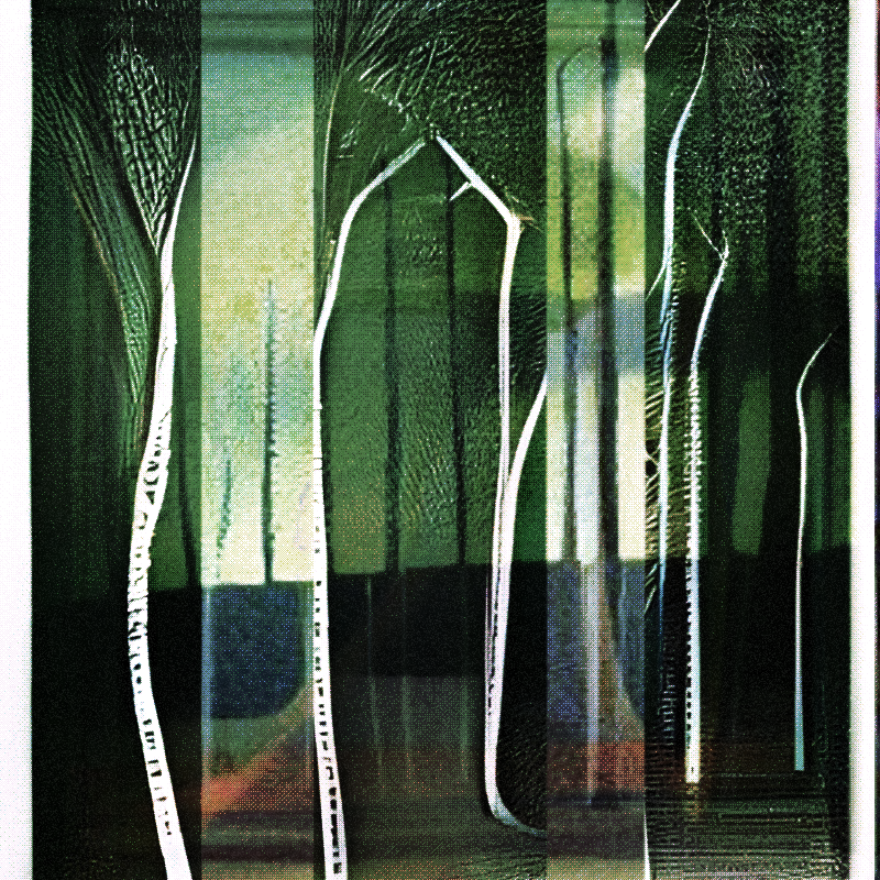 The Hum of Cyber Forest #66 static NFT preview