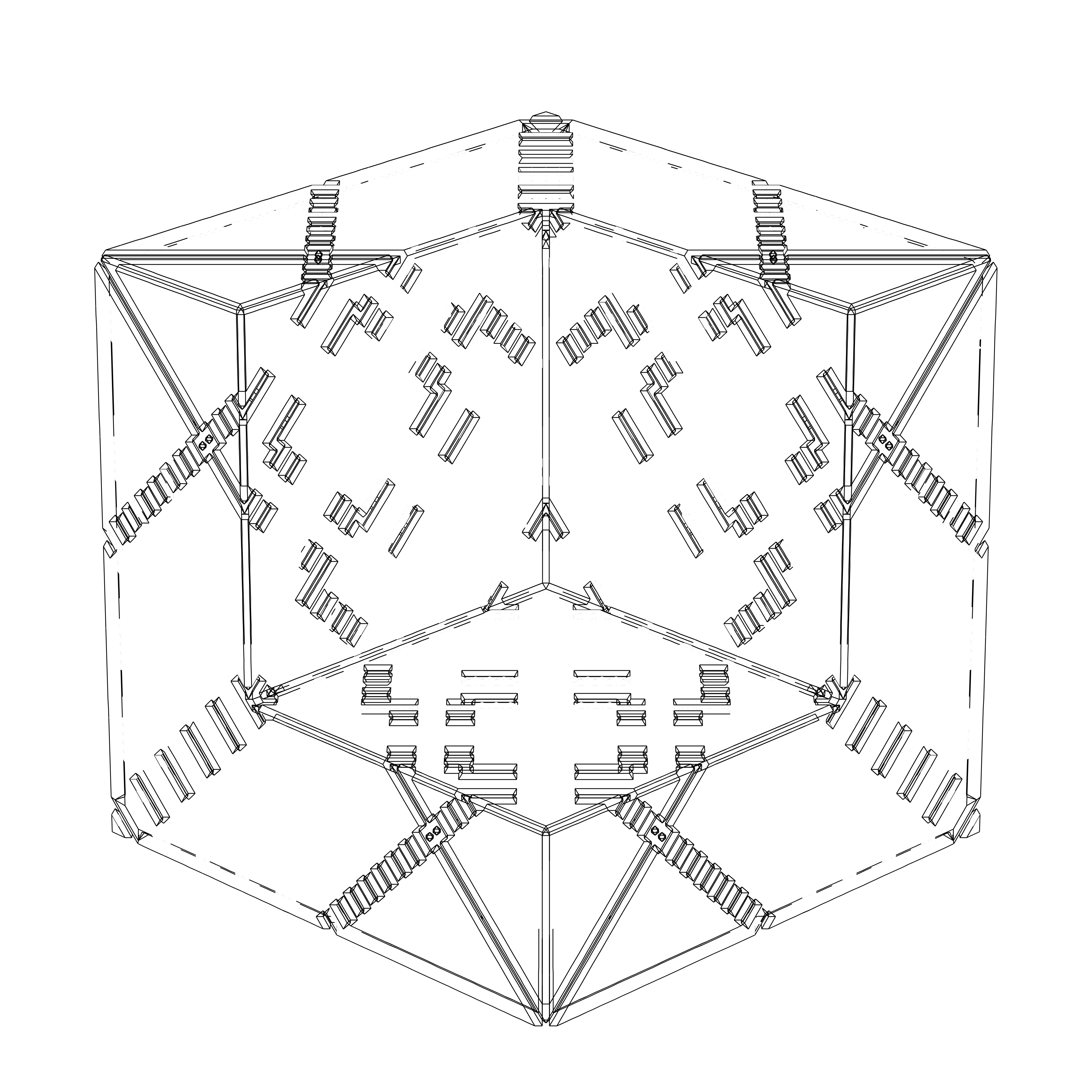 LL21 Alien Art Cube #676 static NFT preview