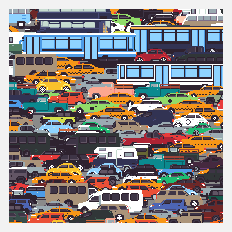 Traffic Jam #51 static token preview