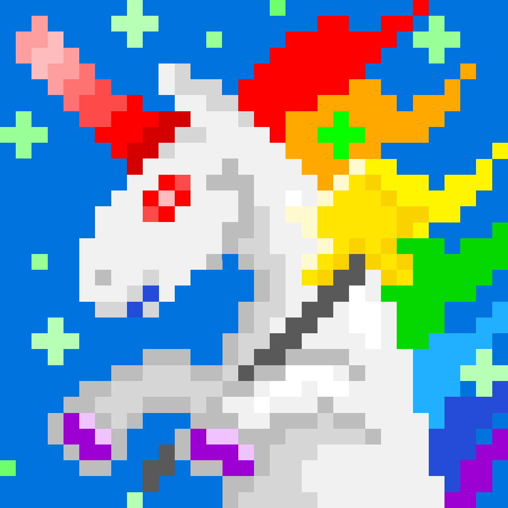 Unicorn #3658 static NFT preview