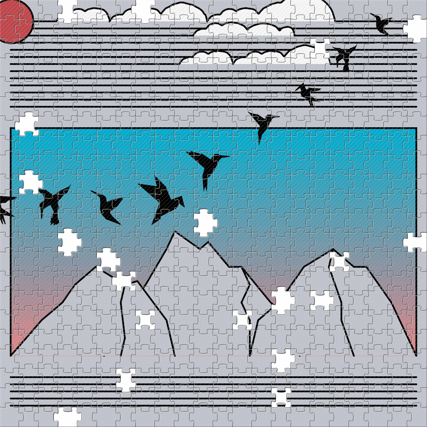 Puzzles & Birds #47 static token preview