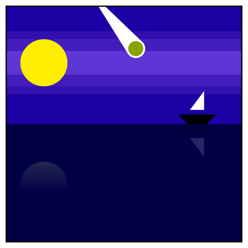 A little boat on an Adventure #44 static NFT preview