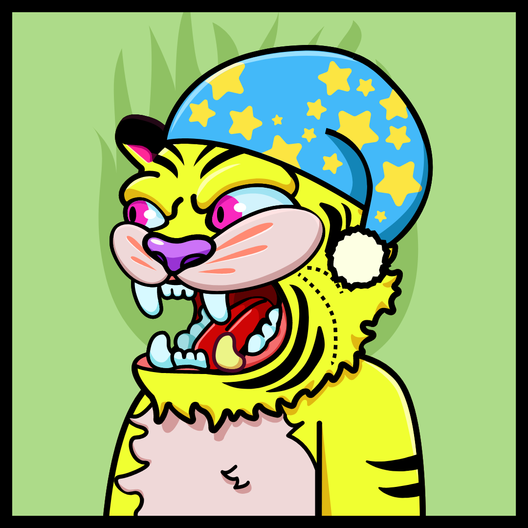 TIGERS Bored Club #17 static token preview