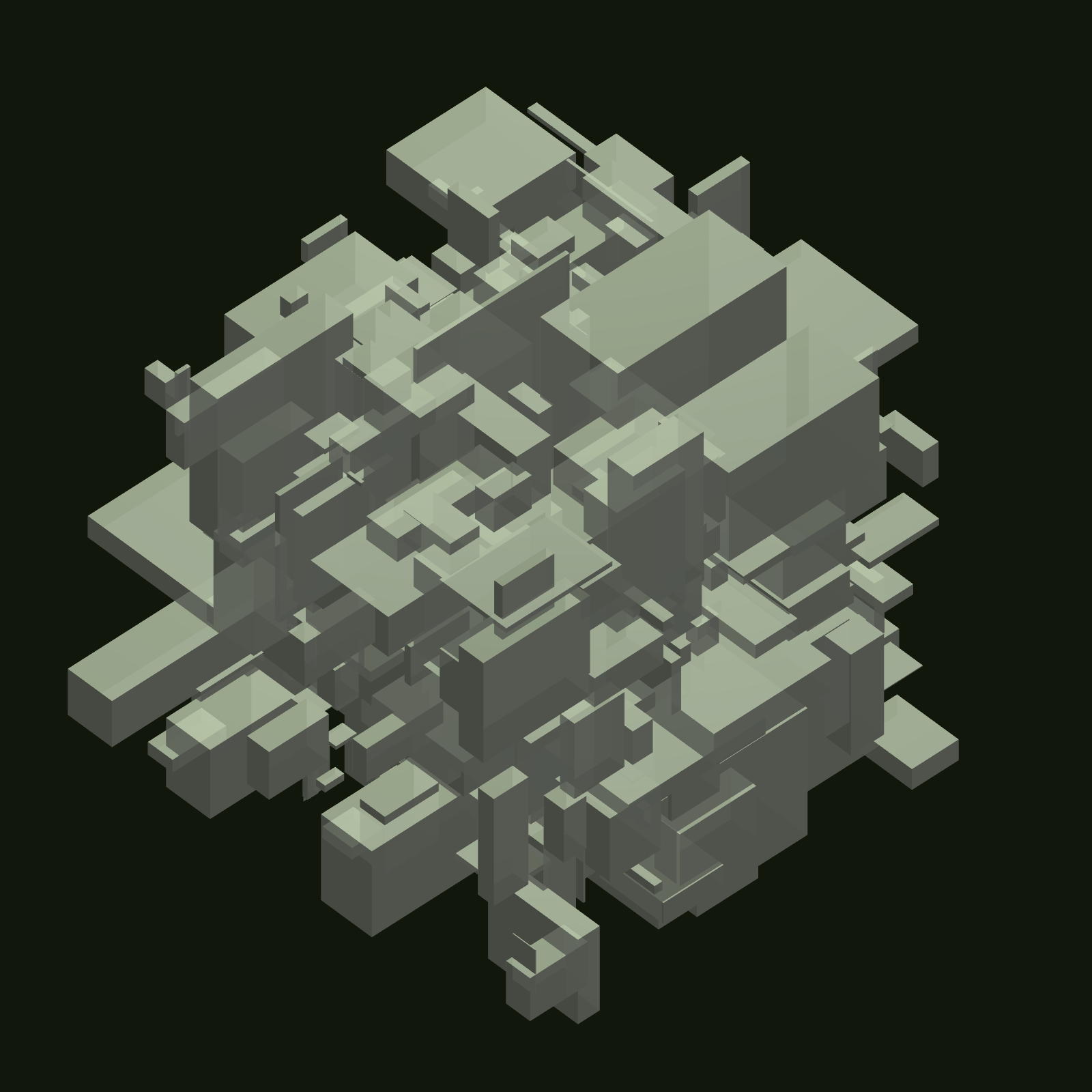 Cube Cities #28 static NFT preview