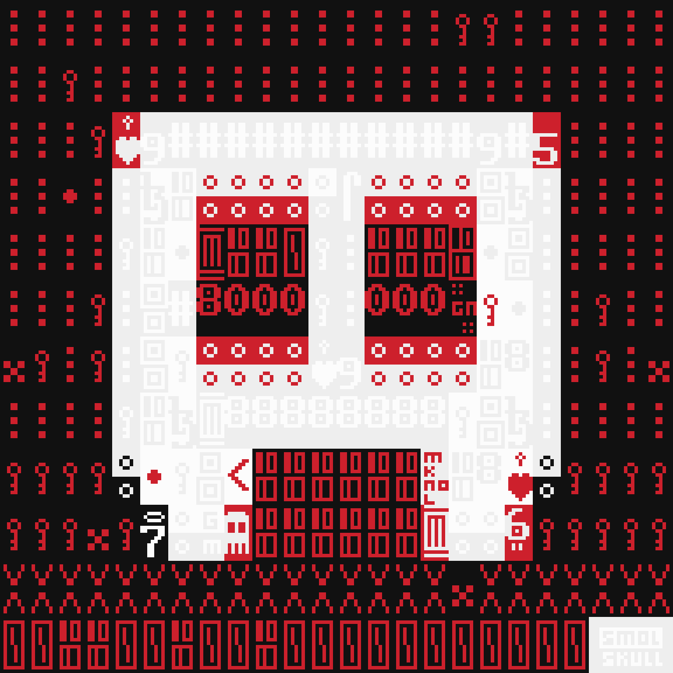 ASCII-SMOLSKULL #136 static NFT preview