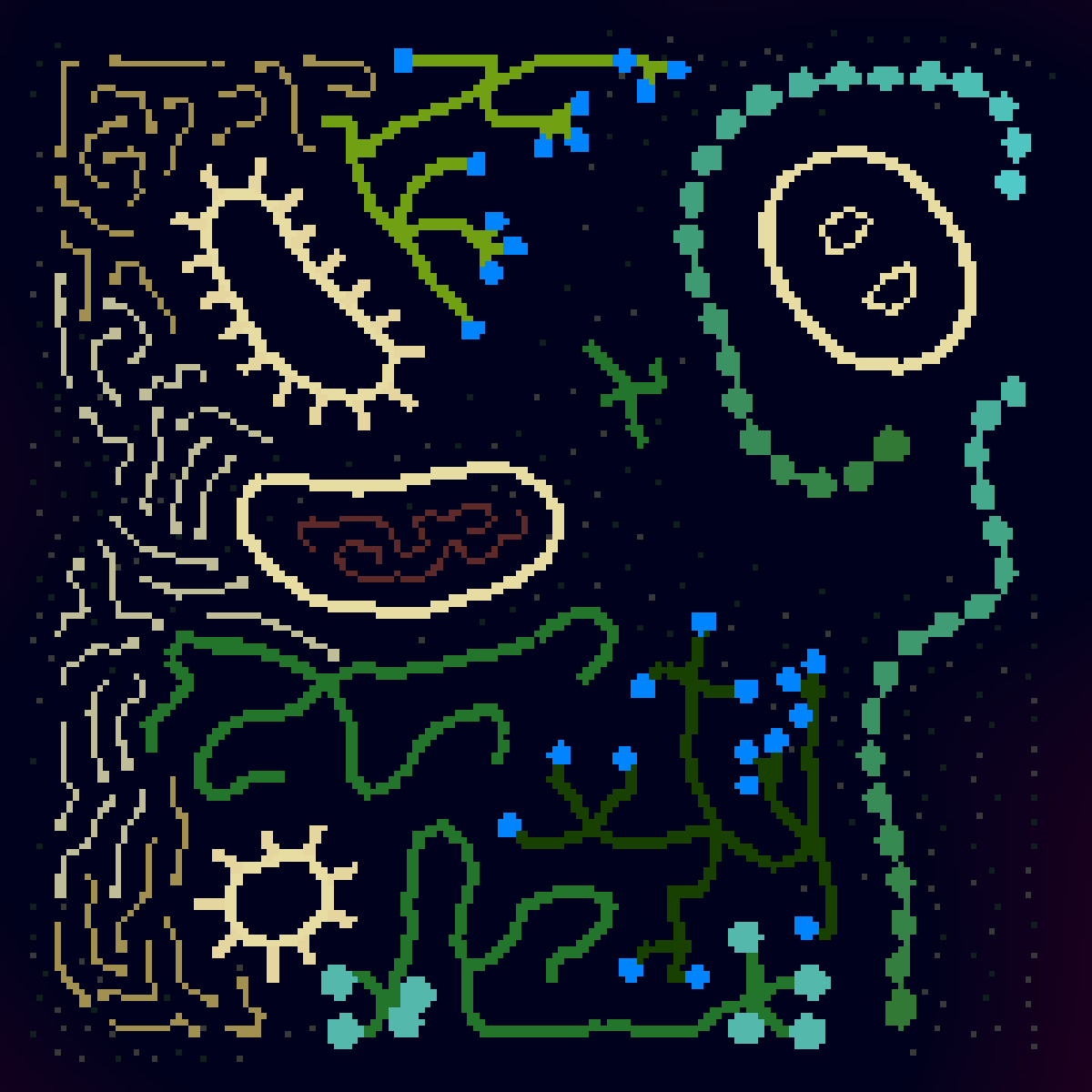 spaceplant #84 static NFT preview