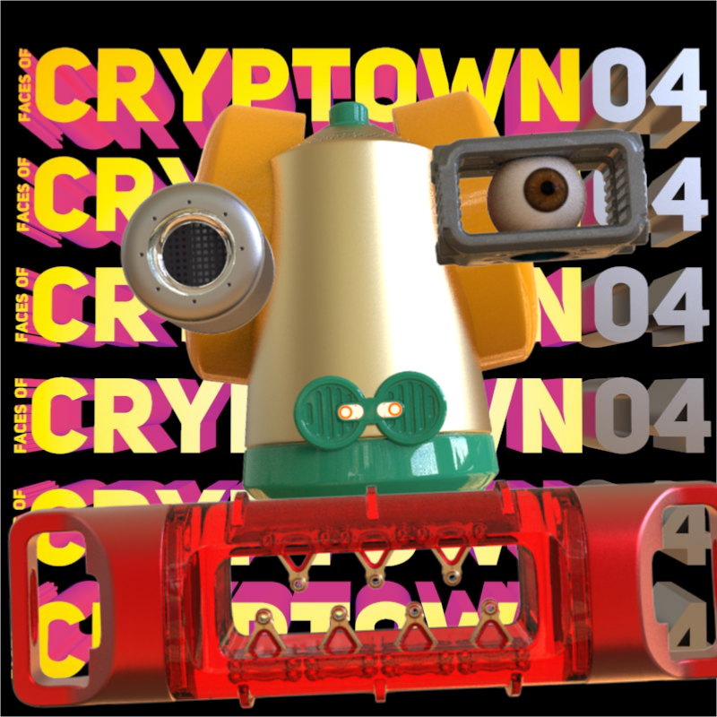 FacesOfCryptown vol.04 #36 static NFT preview