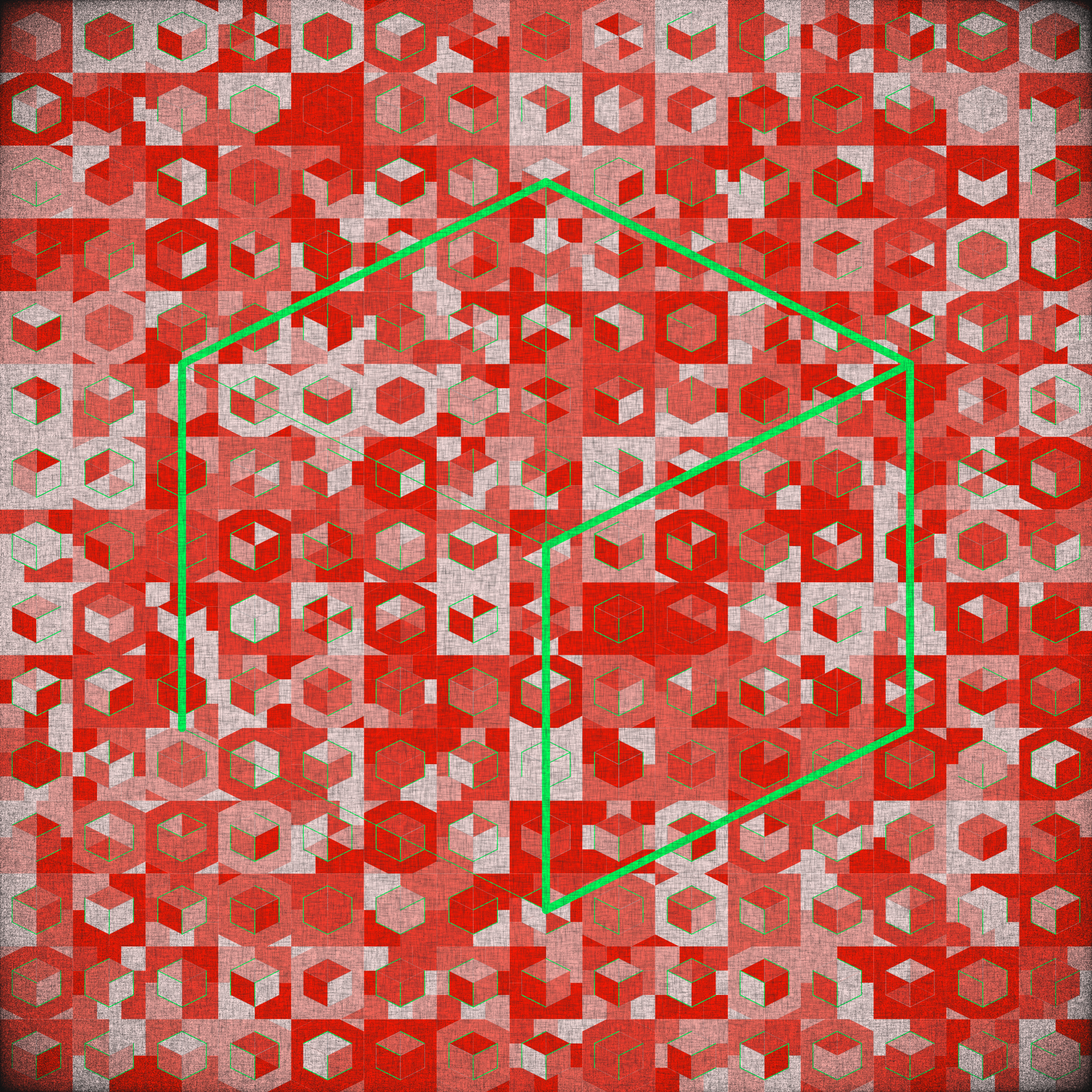 Hexaëder #75 static NFT preview