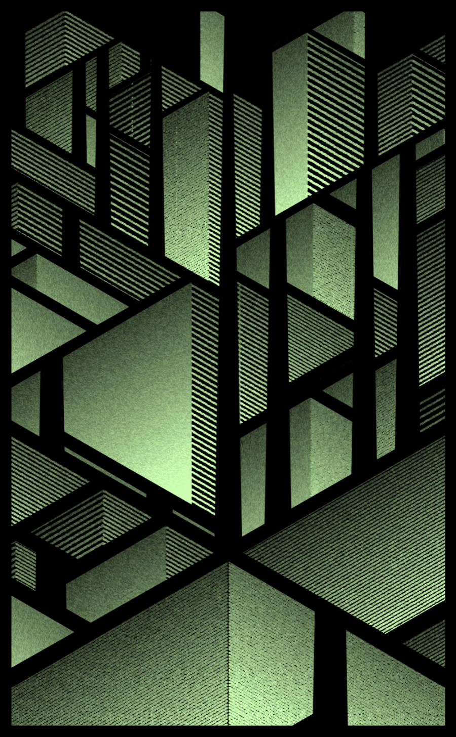 Overcrowded #105 static NFT preview