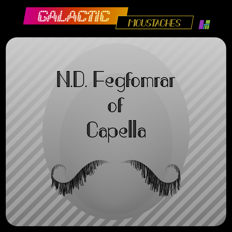 Galactic Moustaches #7 static token preview