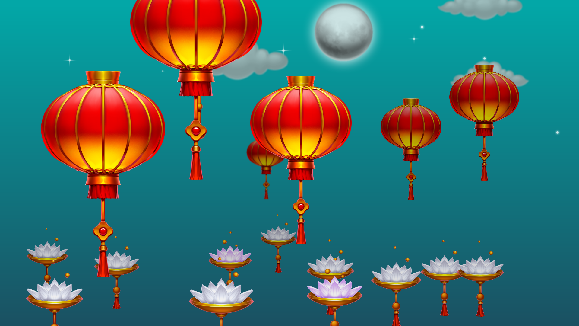 Mooncakes: Happy Mid Autumn Festival 2022 #1190 static token preview