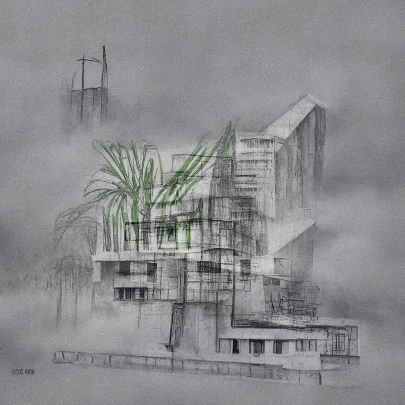 Impossible Neuro-Architecture #33 static NFT preview