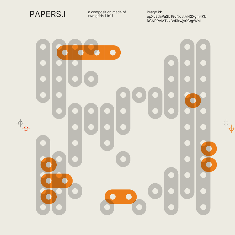 PAPERS.I #121 static token preview