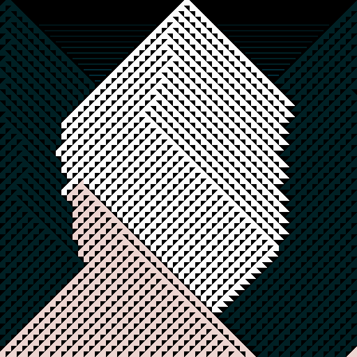 Cellular Mountains #92 static NFT preview