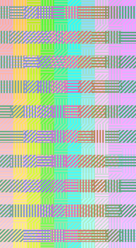 Colored bands #112 static NFT preview