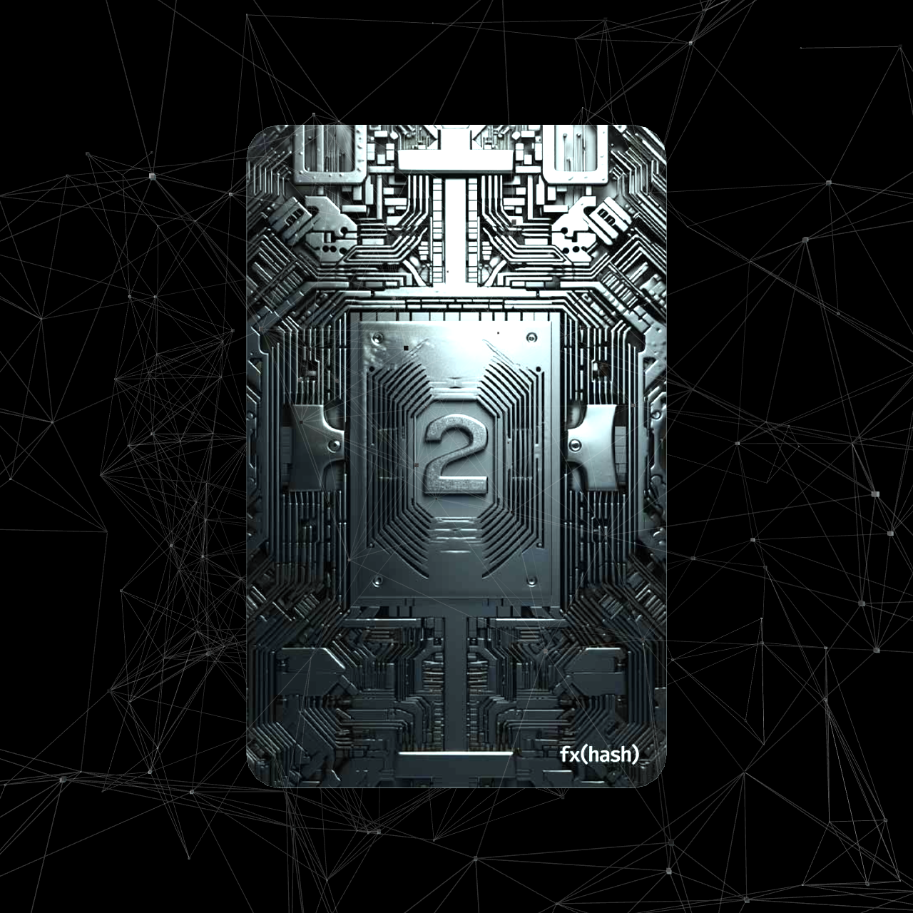 FXHash 2.0 Card #174 static NFT preview