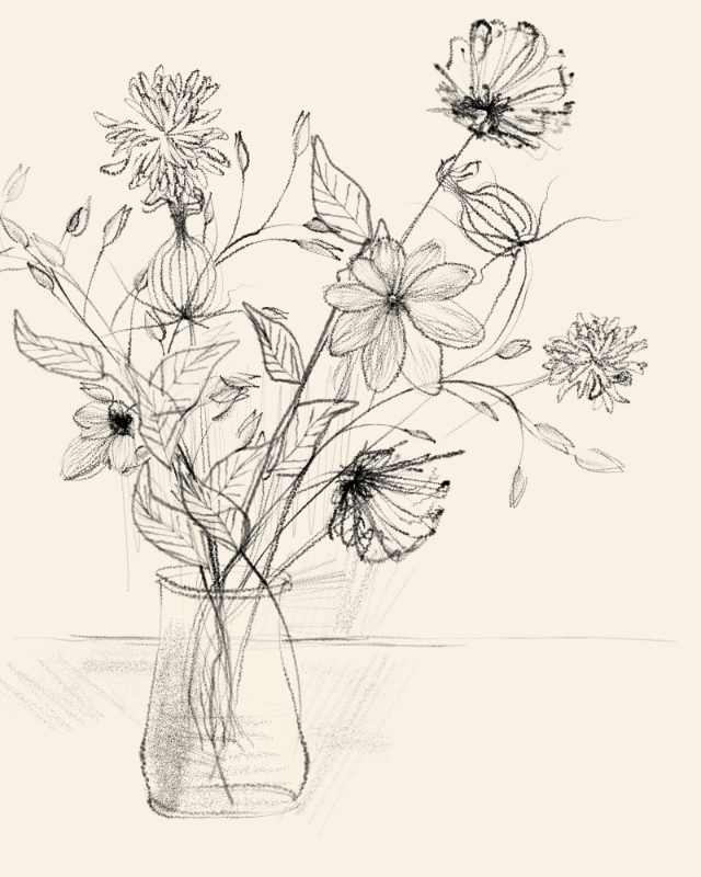 Bouquet numérique #47 static NFT preview