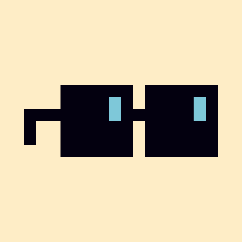 Coded Nouns Glasses #60 static token preview