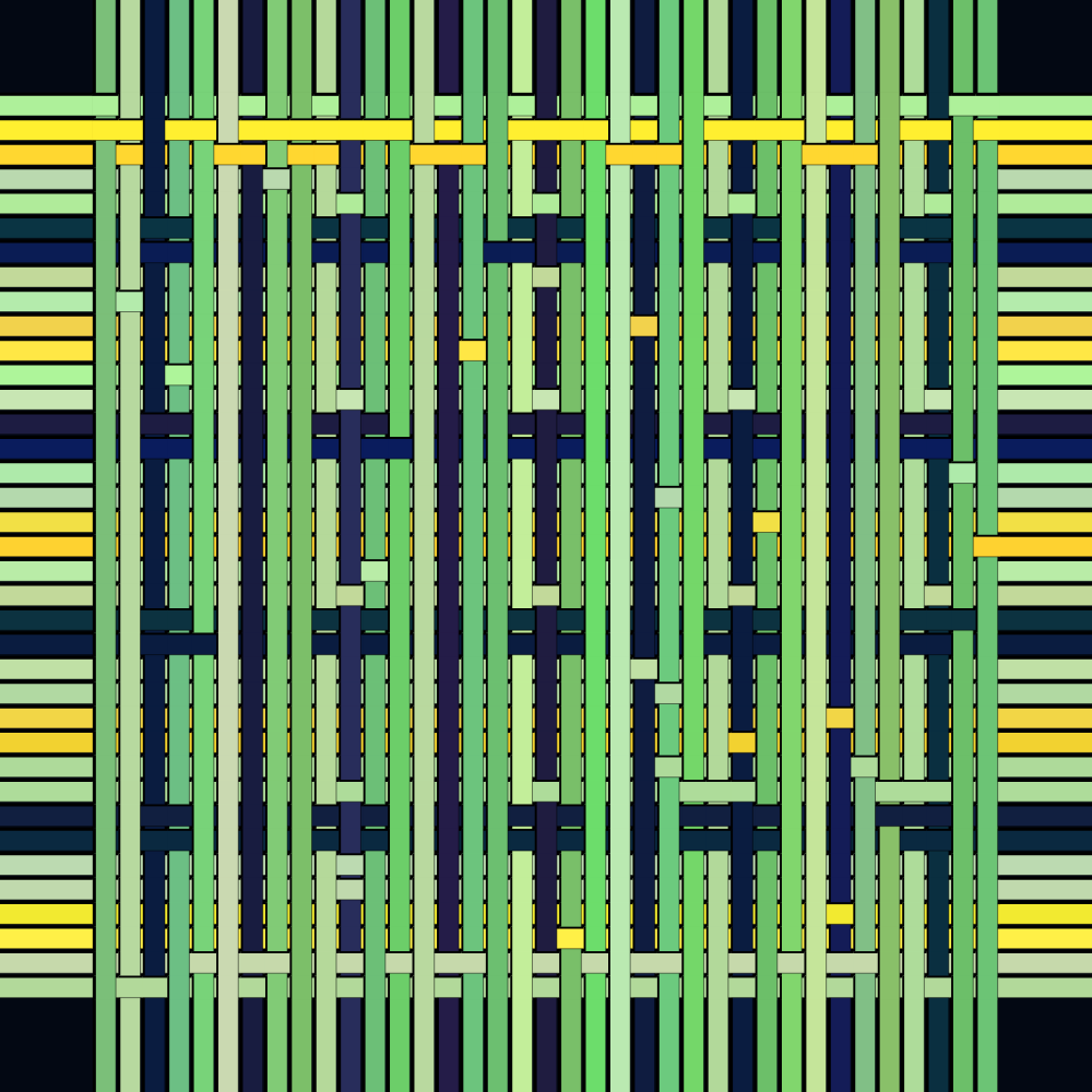 Textile Bacteria #166 static NFT preview