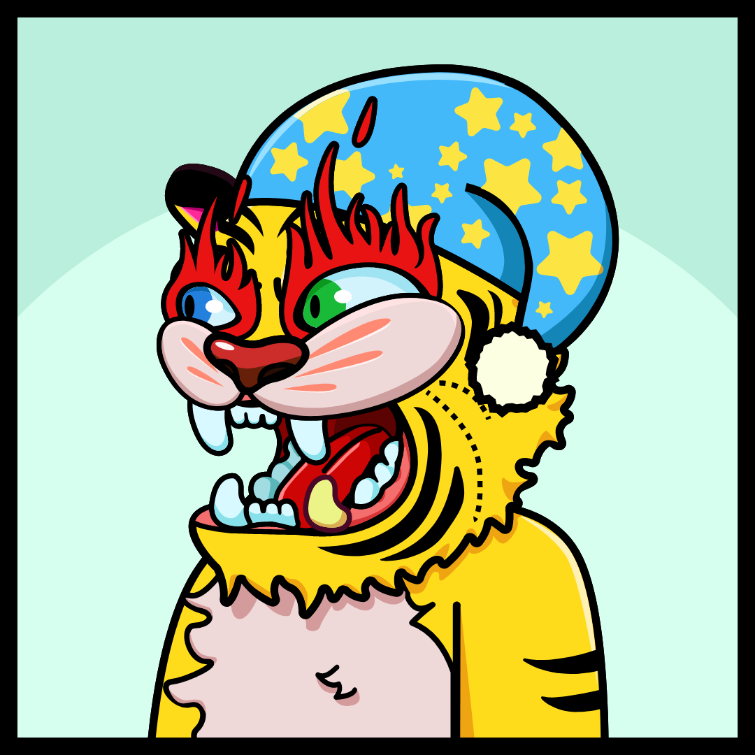 TIGERS Bored Club #152 static NFT preview