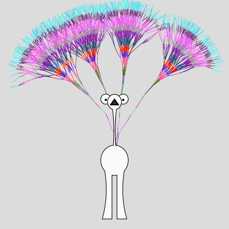 Peacocks #255 static token preview