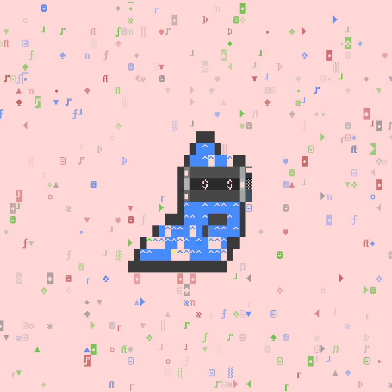DOS Larva #71 static NFT preview