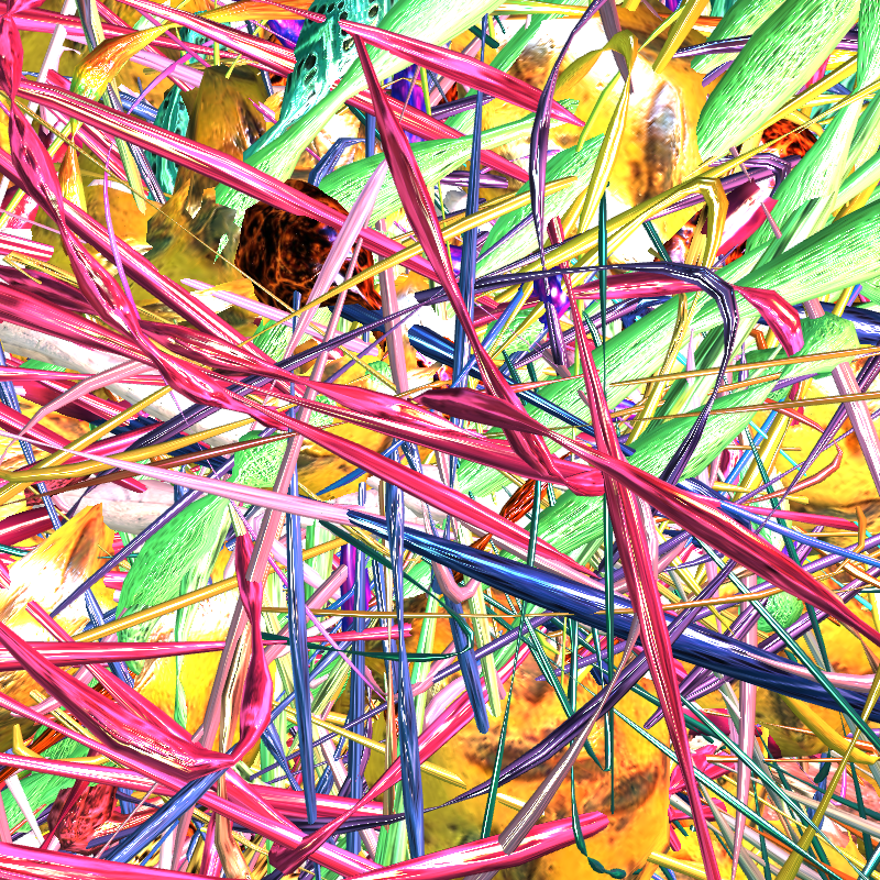 Prismatic Thickets #842 static NFT preview