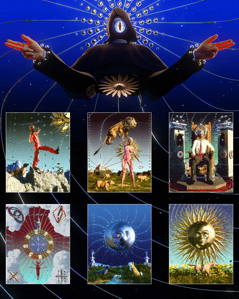 psychotarot generative divination #18 static token preview
