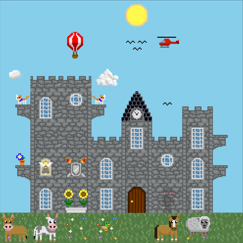2D Mansion #710 static token preview