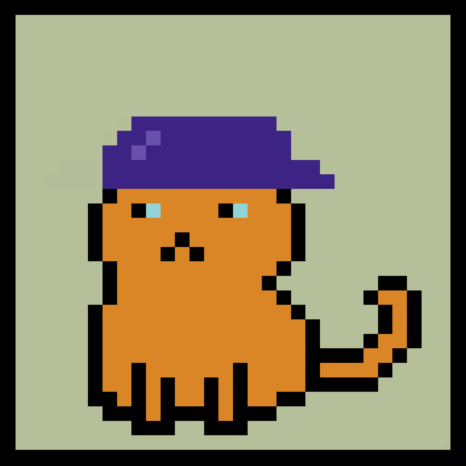 Lazy Kitties #1234 static token preview
