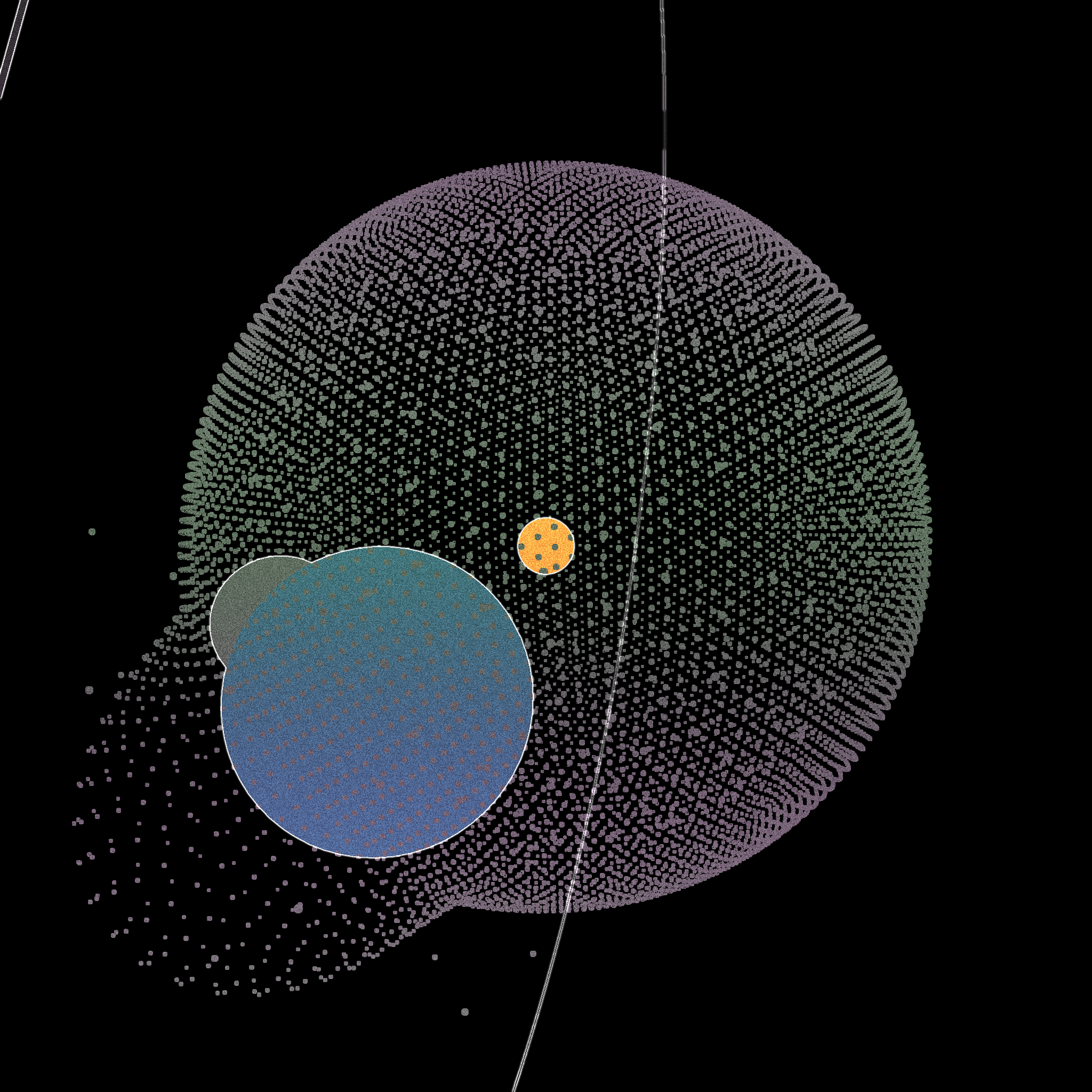 Cometary coma #152 static token preview