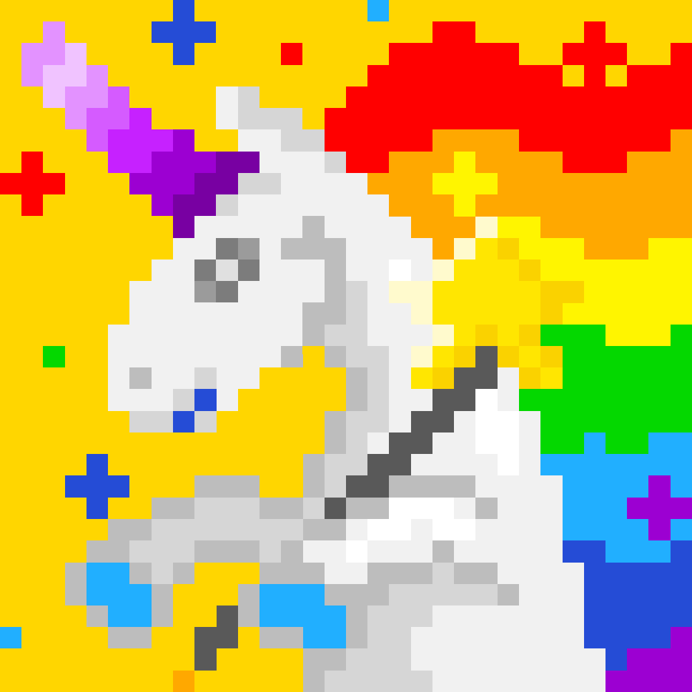 Unicorn #7155 static NFT preview